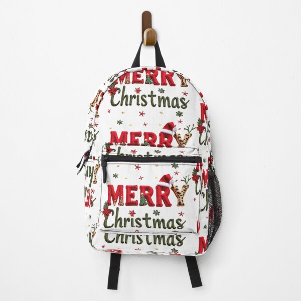 Item preview, Embroidered Merry Christmas PNG | Leopard Reindeer Antler Letter | Applique Felt Holiday Design designed and sold by createlovefab.