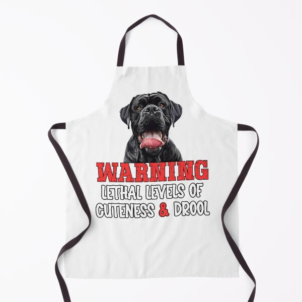 Item preview, Funny Cane Corso Dog Warning – Lethal Levels of Cuteness & Drool designed and sold by KArtcore.