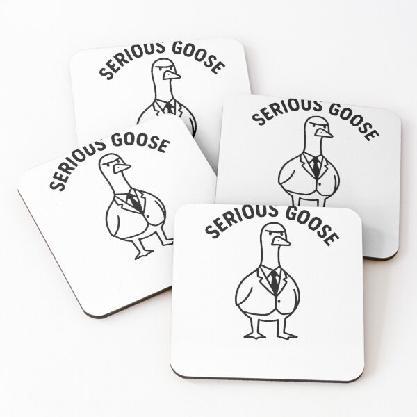 Item preview, Serious Goose -simple goose drawing for the non-silly goose.  designed and sold by Llewynn1225.