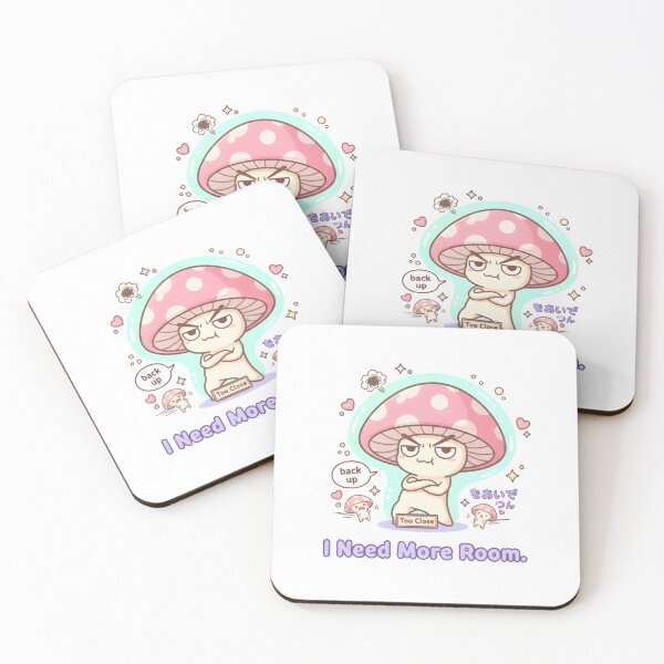 Item preview, Kawaii Mushroom – “I Need More Room” Funny Pun Design designed and sold by Snackwear Apparel.