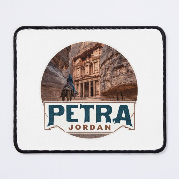 Item preview, Petra Jordan Ancient Treasury Rose City Archaeological Wonder Travel designed and sold by Blurbean.