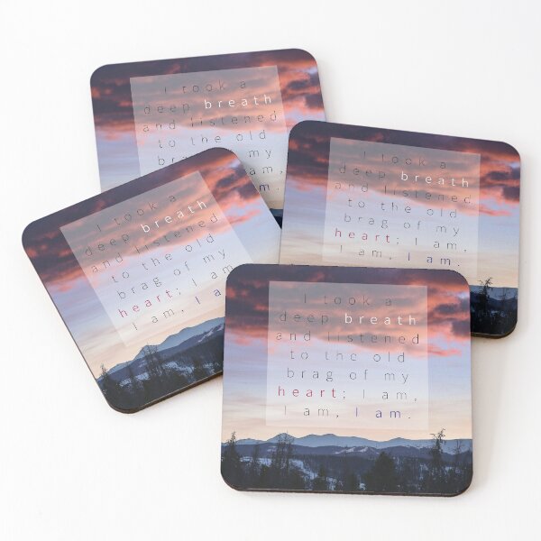 Item preview, Sunrise Quotation (Sylvia Plath) designed and sold by Rachel Jeffrey.