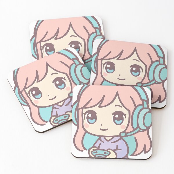 Item preview, Cute Chibi Gamer Girl designed and sold by Fernova.