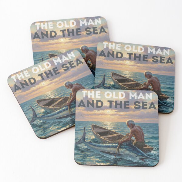 Item preview, 'The Old Man and the Sea' a novel by Ernest Hemingway designed and sold by Filologica.