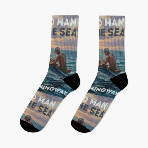 Item preview, 'The Old Man and the Sea' a novel by Ernest Hemingway designed and sold by Filologica.
