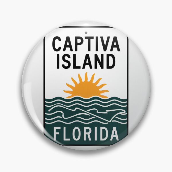 Item preview, Captiva Island Florida - Beach Sign designed and sold by TheOldMittenIllustrated.