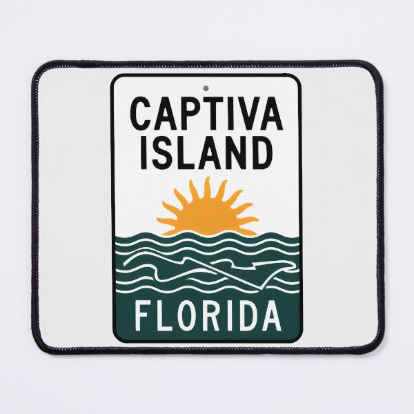 Item preview, Captiva Island Florida - Beach Sign designed and sold by TheOldMittenIllustrated.