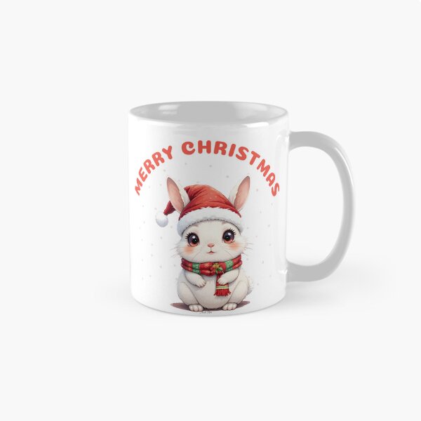 Item preview, Arctic Hare Christmas Kawaii Art designed and sold by wildexperience.