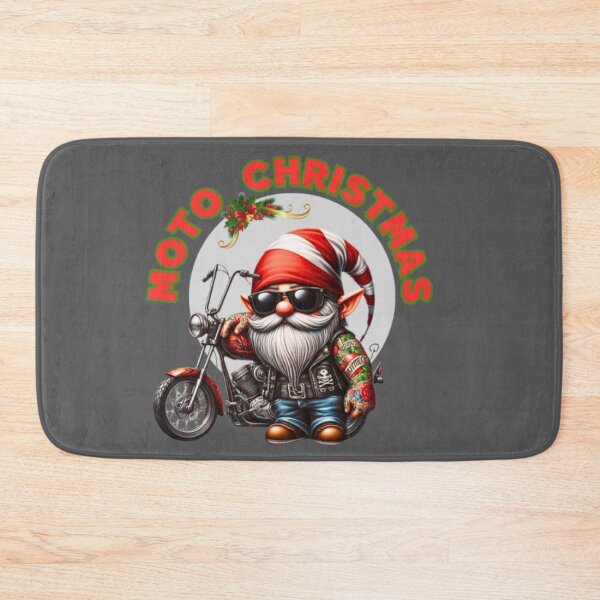 Artikelvorschau, Motorrad-Weihnachten. Motorrad-Weihnachtsmann. entworfen und verkauft von Ninon 888.
