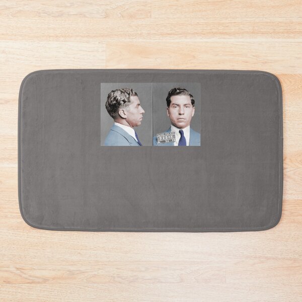 Item preview, LUCKY-LUCIANO-MUGSHOT---COLORIZED designed and sold by BruceRennie.