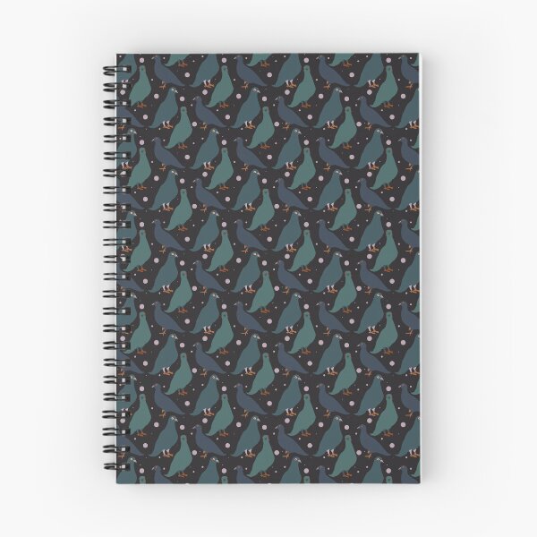 Aperçu de l'œuvre Un vol de pigeons créée et vendue par PapuruDesigns.