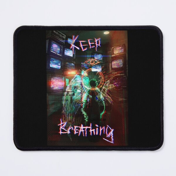 Item preview, Dark cybergoth Fallen Angel Art- "Keep Breathing" designed and sold by DanniDan.