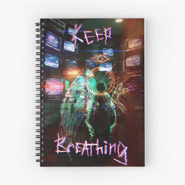 Item preview, Dark cybergoth Fallen Angel Art- "Keep Breathing" designed and sold by DanniDan.