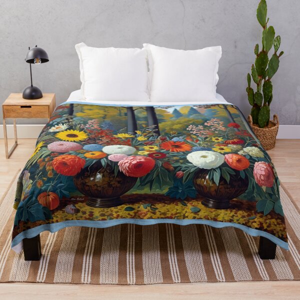 Item preview, Flowers in the Vases, In front of a Forest designed and sold by Nira Dabush.