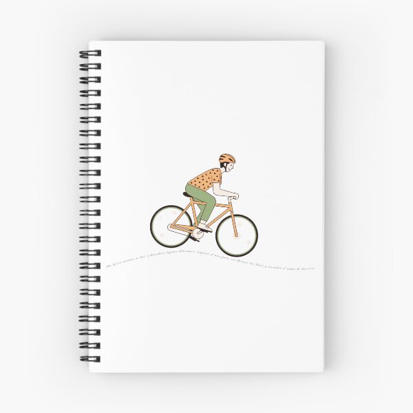 Item preview, Morning Bike Ride - Minimalist Cyclist Illustration designed and sold by KiwiRider.