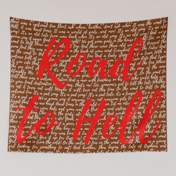 Item preview, Hadestown Lyrics designed and sold by broadwaygirl142.