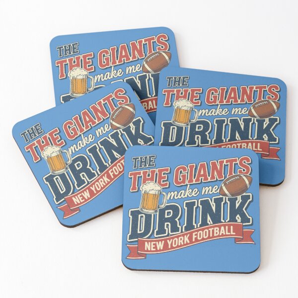 Item preview, The Giants Make Me Drink | New York Giants Fan Humor | NFL Gift for Long-Suffering Fans designed and sold by Artbesttopic.