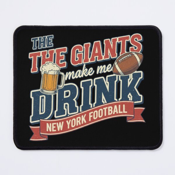 Item preview, The Giants Make Me Drink | New York Giants Fan Humor | NFL Gift for Long-Suffering Fans designed and sold by Artbesttopic.