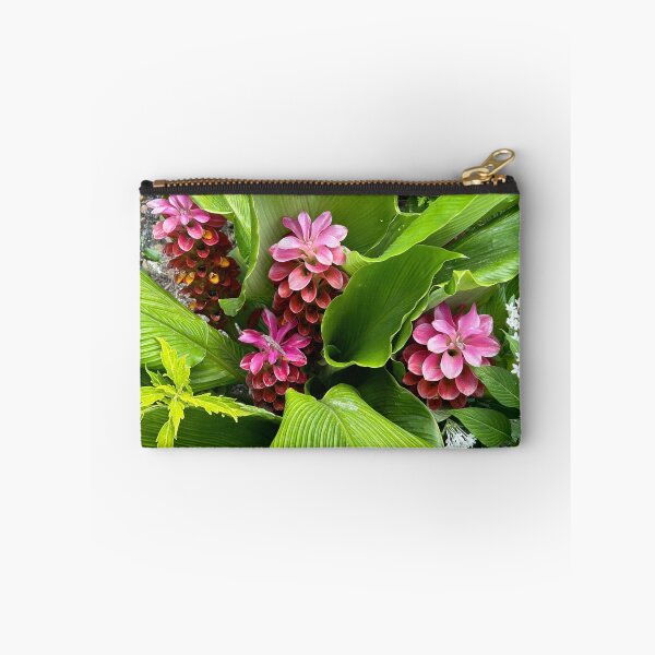 Item preview, Curcuma hybrid Chaidee Red Blooming In Savannah Georgia designed and sold by vanessaNotes.