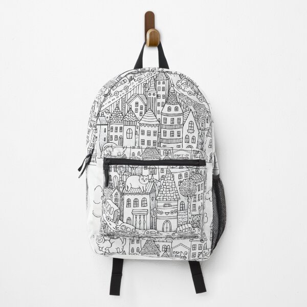 Item preview, City of Tiny Doodles - Doodle art designed and sold by Glitchart66.
