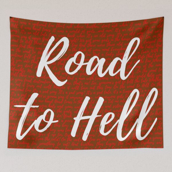 Item preview, Hadestown Lyrics designed and sold by broadwaygirl142.