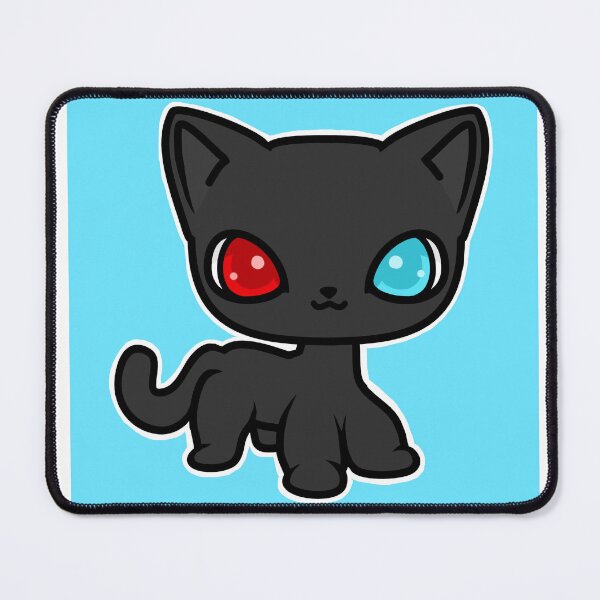 Item preview, Black cat lps mascot designed and sold by Curious-Cryptid.