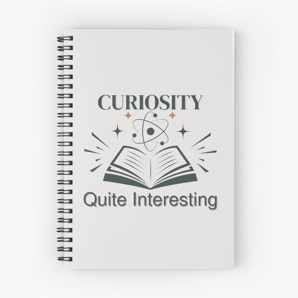 Item preview, Curiosity Quite Interesting: Sparking Knowledge and Science designed and sold by phiawdesign9.