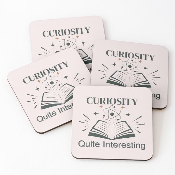 Item preview, Curiosity Quite Interesting: Sparking Knowledge and Science designed and sold by phiawdesign9.