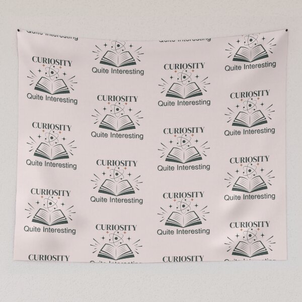 Item preview, Curiosity Quite Interesting: Sparking Knowledge and Science designed and sold by phiawdesign9.