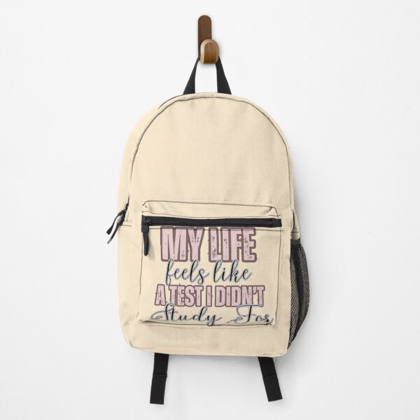 Item preview, My Life Feels Like a Test I Didn’t Study For – Funny Design – Relatable Life Humor Quote designed and sold by PriyaMagic.