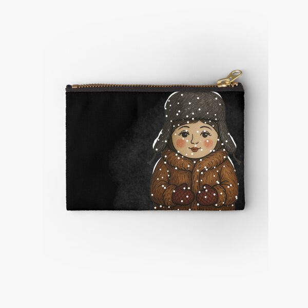Item preview, Winter Matryoshka in Ushanka Hat designed and sold by Russian101.