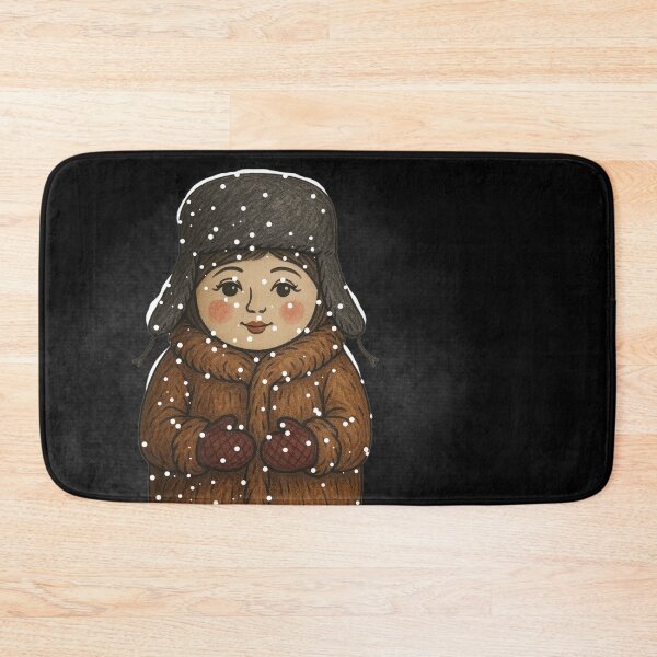 Item preview, Winter Matryoshka in Ushanka Hat designed and sold by Russian101.