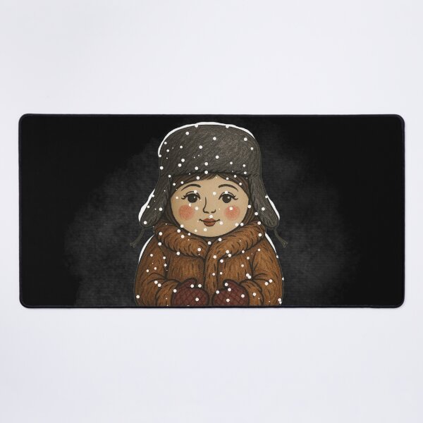 Item preview, Winter Matryoshka in Ushanka Hat designed and sold by Russian101.