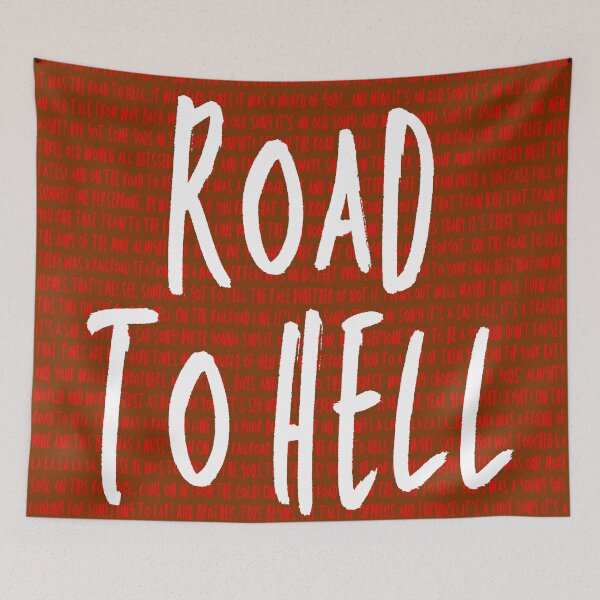 Item preview, Hadestown Lyrics designed and sold by broadwaygirl142.