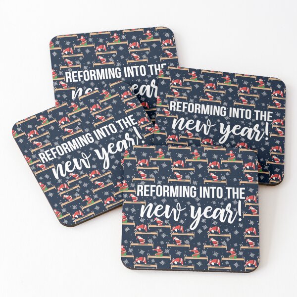 Item preview, Funny SANTA Pilates Reformer- "Reforming into the New Year" designed and sold by sashica.