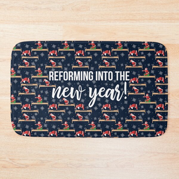 Item preview, Funny SANTA Pilates Reformer- "Reforming into the New Year" designed and sold by sashica.