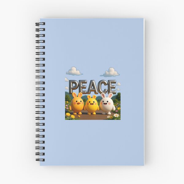 Item preview, PEACE – 3D Cute & Funny Pohang Steel Scene | Whimsical Korea Illustration,  designed and sold by PaintMeWorld.