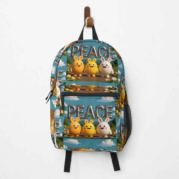 Item preview, PEACE – 3D Cute & Funny Pohang Steel Scene | Whimsical Korea Illustration,  designed and sold by PaintMeWorld.