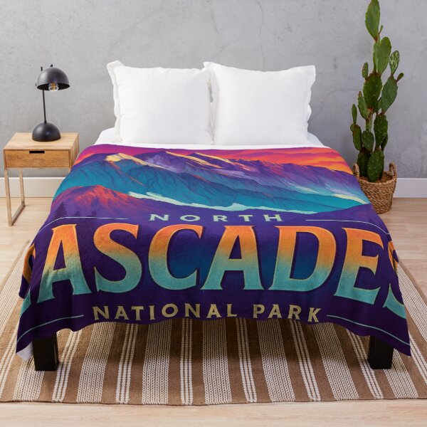 Item preview, North Cascades National Park Washington Alpine Sunset Mountain Wilderness designed and sold by Blurbean.