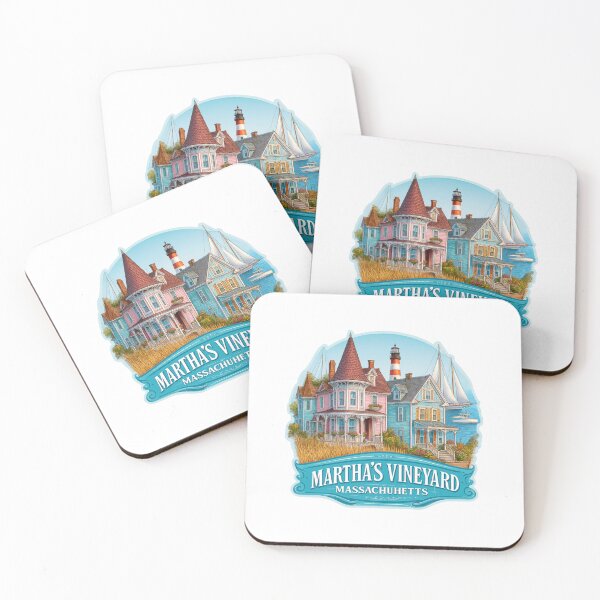 Item preview, Martha's Vineyard Massachusetts Victorian Houses Lighthouse New England designed and sold by Blurbean.
