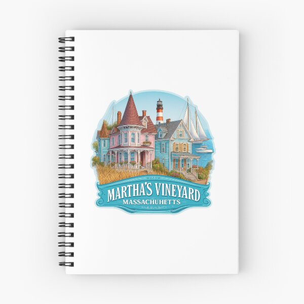 Item preview, Martha's Vineyard Massachusetts Victorian Houses Lighthouse New England designed and sold by Blurbean.