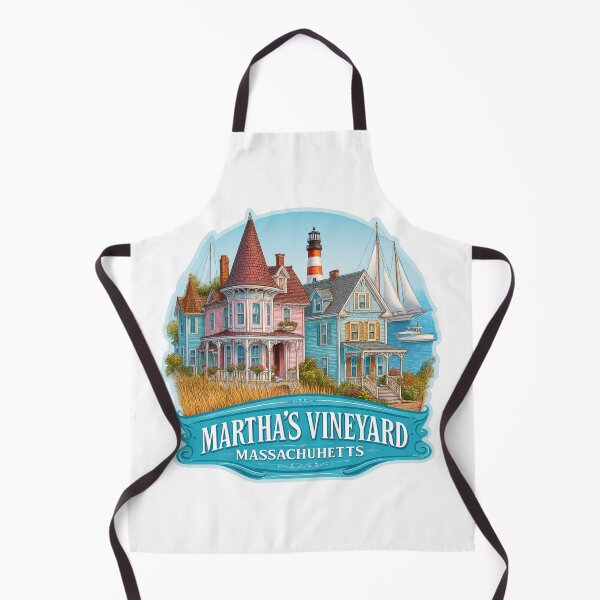 Item preview, Martha's Vineyard Massachusetts Victorian Houses Lighthouse New England designed and sold by Blurbean.
