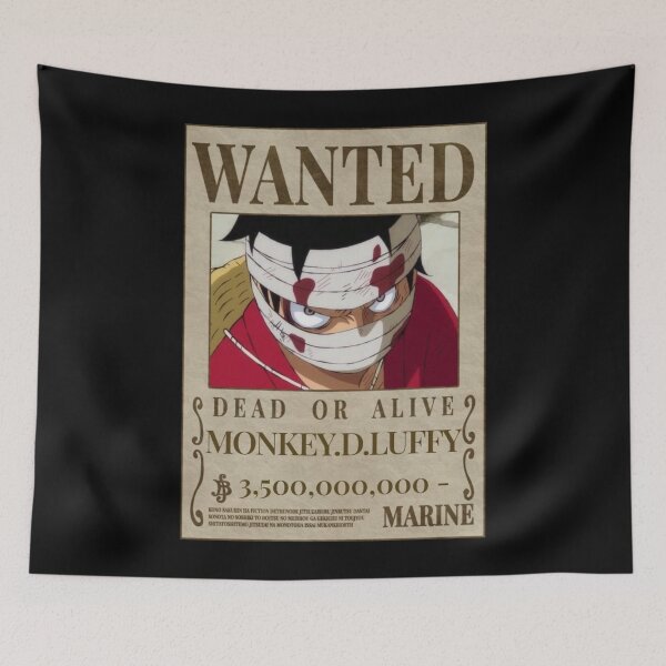Item preview, one piece luffy wanted designed and sold by rythnazorsylli.