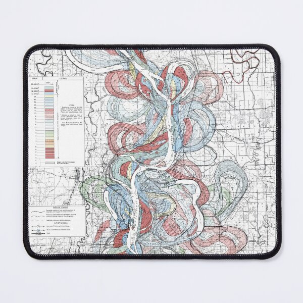 Item preview, Mississippi River Meander, Fisk 22-9 designed and sold by DreamingBeetle.
