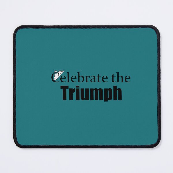 Item preview, Celebrate the Triumph – Bold Inspirational Quote Design designed and sold by annenambiro.