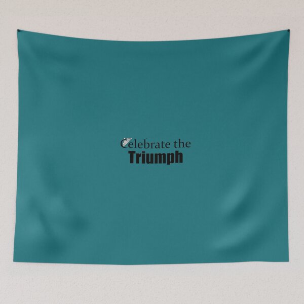 Item preview, Celebrate the Triumph – Bold Inspirational Quote Design designed and sold by annenambiro.