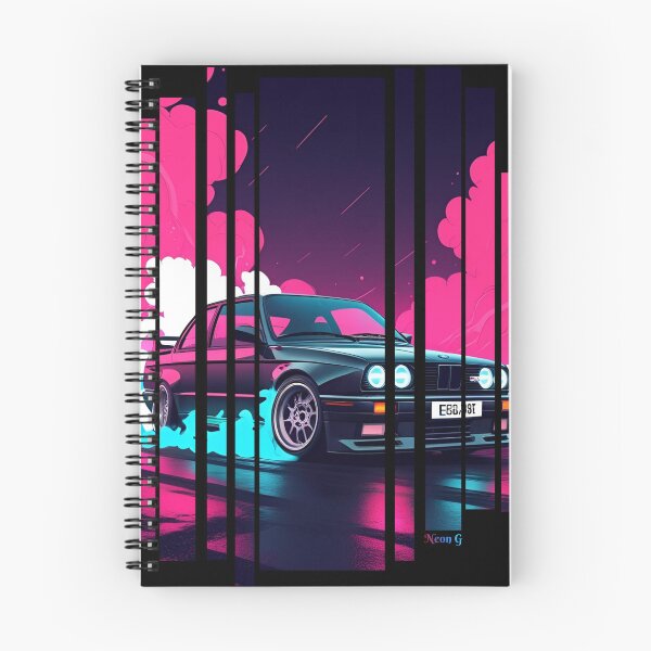 Item preview, B.W30 the Power of the 3 series drifting with neon smoke, retro 80s 4 designed and sold by Neon G.