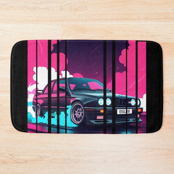 Item preview, B.W30 the Power of the 3 series drifting with neon smoke, retro 80s 4 designed and sold by Neon G.