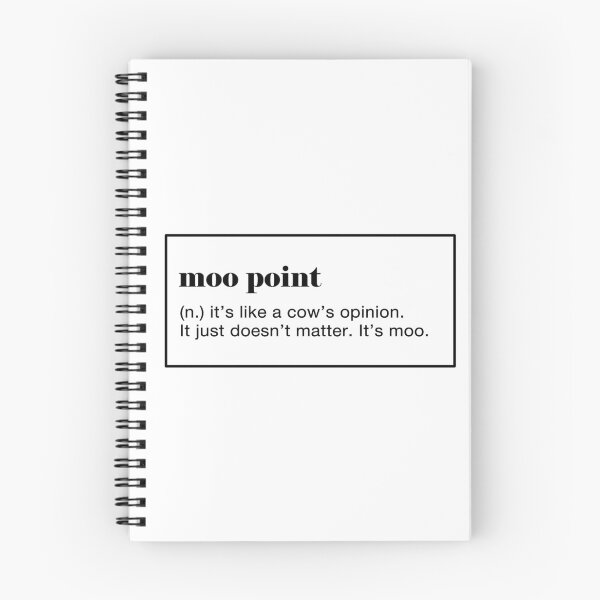 Item preview, Moo Point Definition.  designed and sold by CoCoArt-Ua.