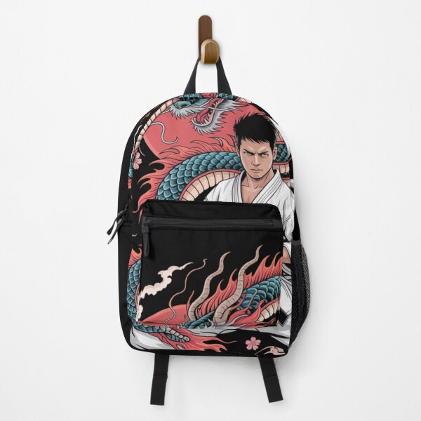 Item preview, Karate Samurai Spirit – Japanese Dragon Tattoo Streetwear Design (Jarste Style) designed and sold by AndrewYoko.
